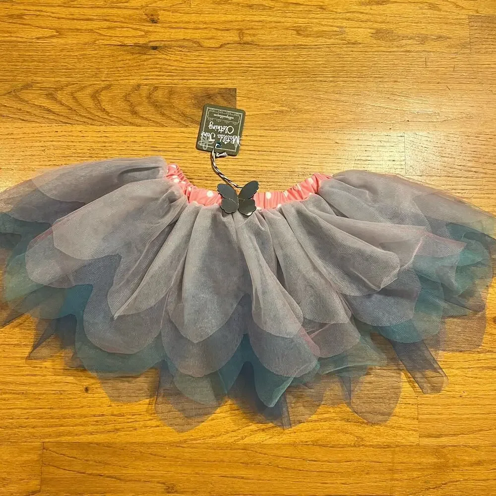 NWT Matilda Jane Fancy Fairy Tulle Tutu Shirt Size Medium Casual Costume Play